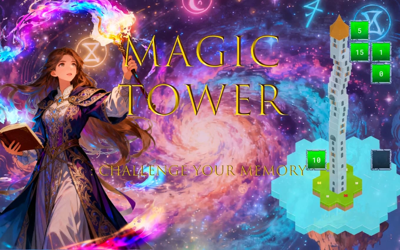 Magic Tower Challenge Your Memory - Screenshot 1