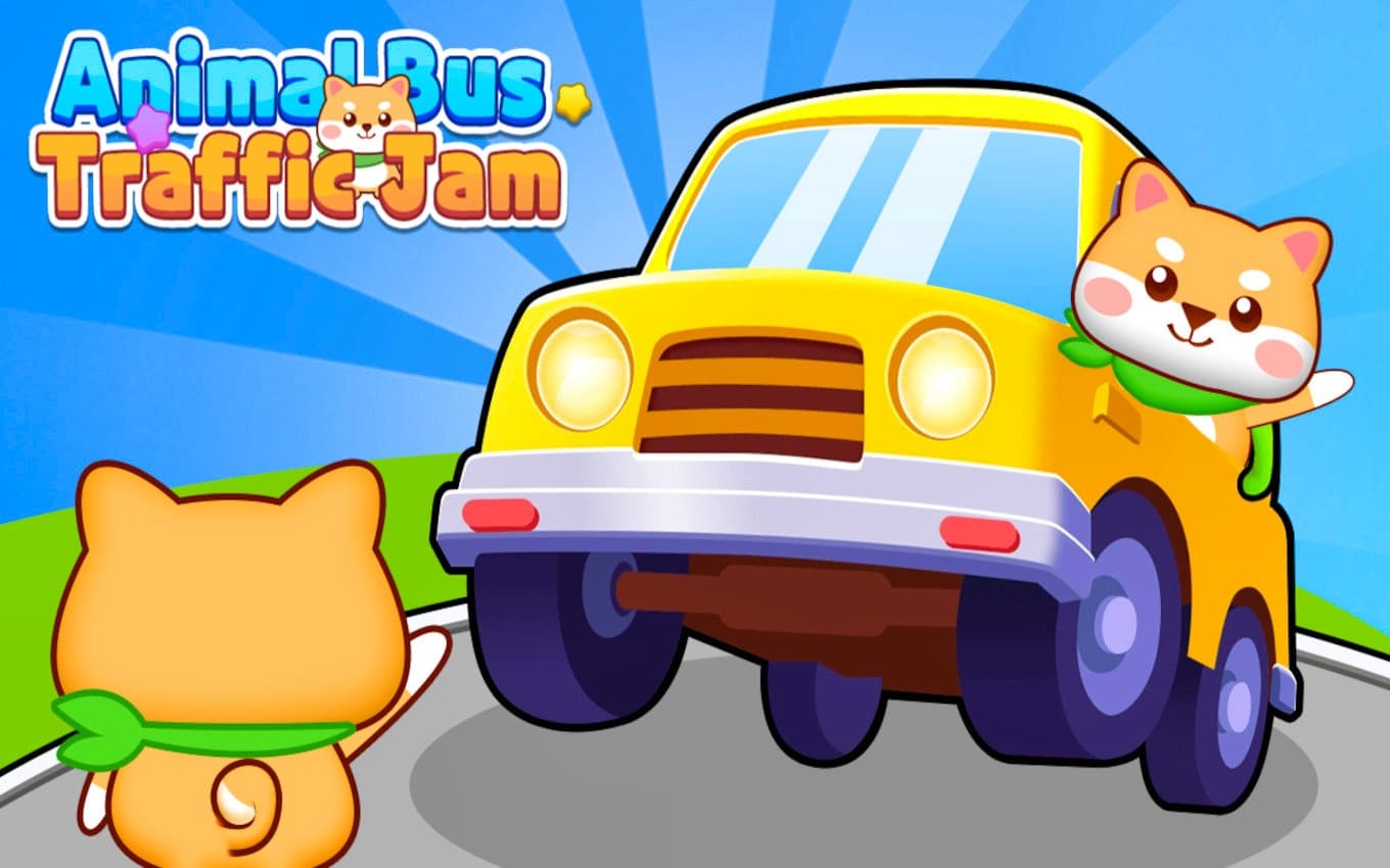 Animal Bus Traffic Jam - Screenshot 1